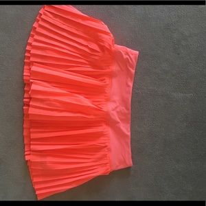 Lululemon pink tennis skirt